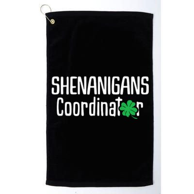 Shenanigans Coordinator St Patrick's Day Platinum Collection Golf Towel