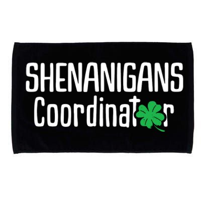 Shenanigans Coordinator St Patrick's Day Microfiber Hand Towel