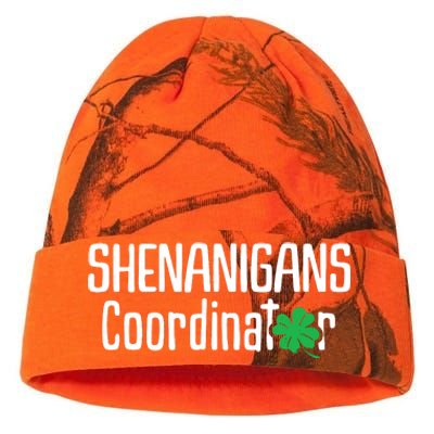 Shenanigans Coordinator St Patrick's Day Kati Licensed 12" Camo Beanie