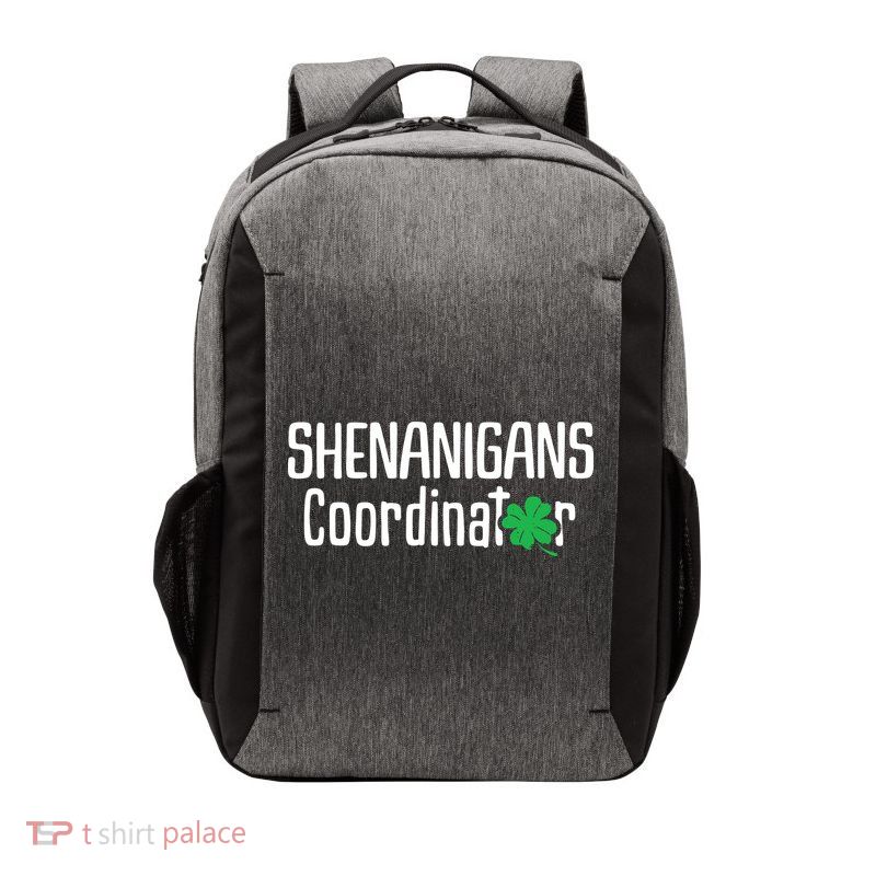 Shenanigans Coordinator St Patrick's Day Vector Backpack