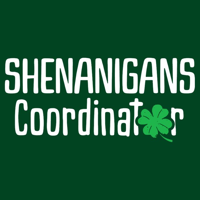 Shenanigans Coordinator St Patrick's Day Poster