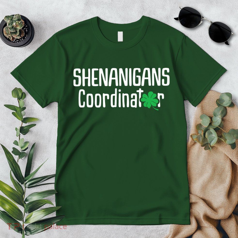 Shenanigans Coordinator St Patrick's Day Premium T-Shirt