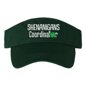 Shenanigans Coordinator St Patrick's Day Valucap Bio-Washed Visor