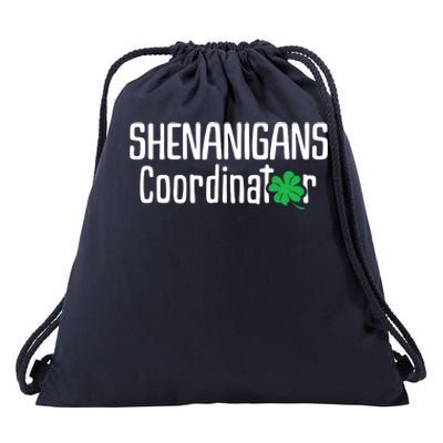 Shenanigans Coordinator St Patrick's Day Drawstring Bag