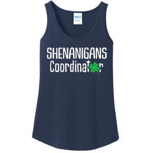 Shenanigans Coordinator St Patrick's Day Ladies Essential Tank