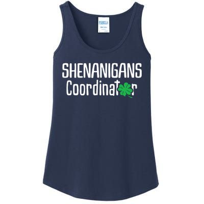 Shenanigans Coordinator St Patrick's Day Ladies Essential Tank