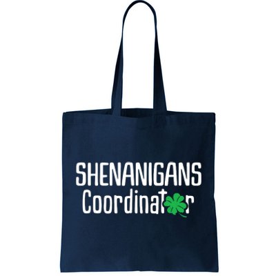 Shenanigans Coordinator St Patrick's Day Tote Bag