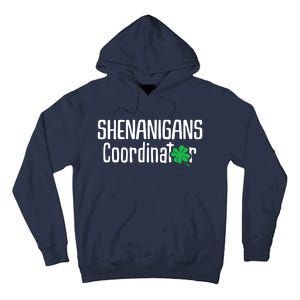 Shenanigans Coordinator St Patrick's Day Tall Hoodie