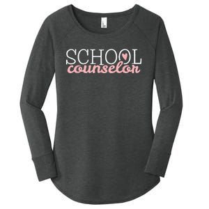 School Counselor Women's Perfect Tri Tunic Long Sleeve Shirt