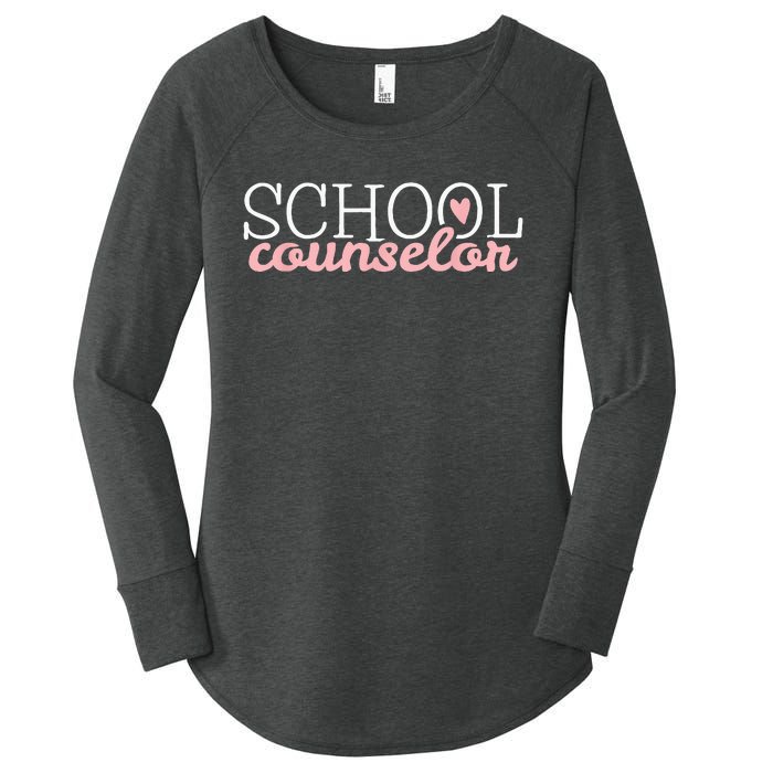 School Counselor Women's Perfect Tri Tunic Long Sleeve Shirt