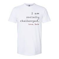 Socially Challenged Softstyle CVC T-Shirt