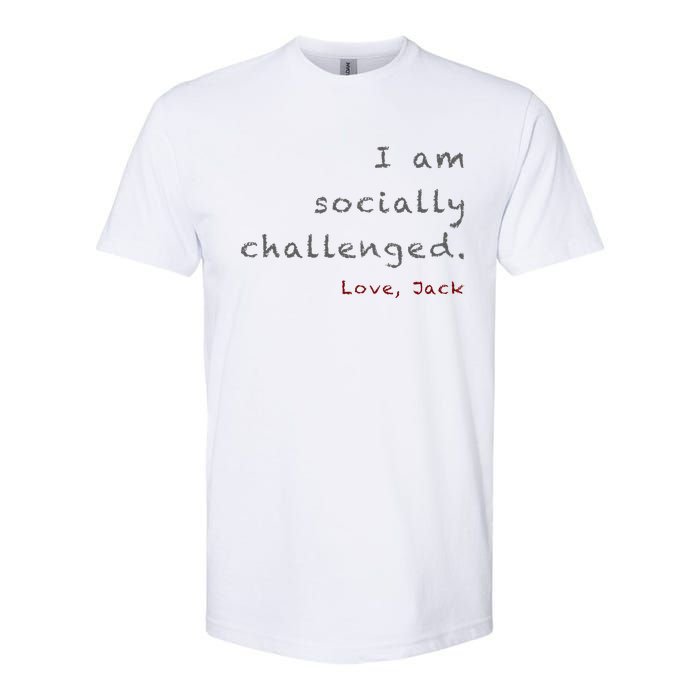 Socially Challenged Softstyle CVC T-Shirt