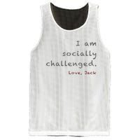 Socially Challenged Mesh Reversible Basketball Jersey Tank