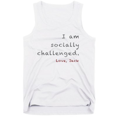 Socially Challenged Tank Top