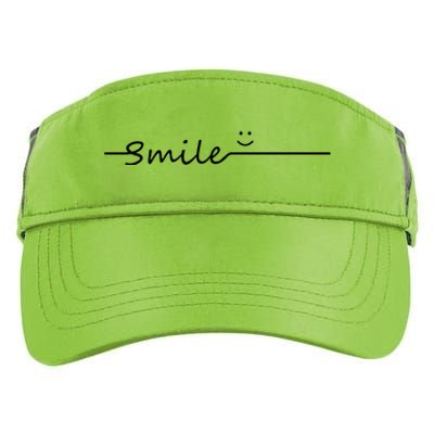 Smile Cute Smiley Face Gift Adult Drive Performance Visor