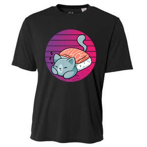 Sashimi Cat Cooling Performance Crew T-Shirt