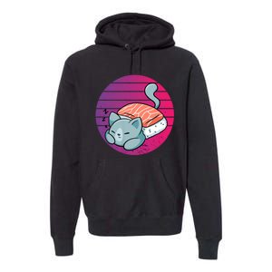 Sashimi Cat Premium Hoodie