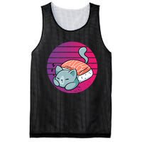 Sashimi Cat Mesh Reversible Basketball Jersey Tank