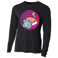 Sashimi Cat Cooling Performance Long Sleeve Crew