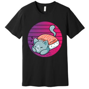 Sashimi Cat Premium T-Shirt