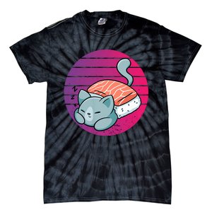 Sashimi Cat Tie-Dye T-Shirt