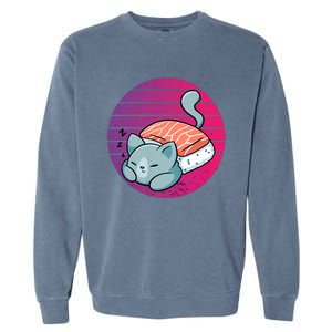 Sashimi Cat Garment-Dyed Sweatshirt