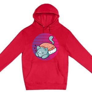 Sashimi Cat Premium Pullover Hoodie