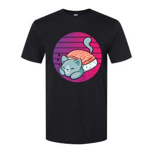 Sashimi Cat Softstyle CVC T-Shirt