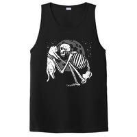 Skeleton Cat Skull Kitty Cute Goth Halloween PosiCharge Competitor Tank