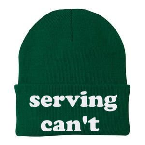 Serving CanT Knit Cap Winter Beanie