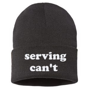 Serving CanT Sustainable Knit Beanie