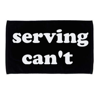 Serving CanT Microfiber Hand Towel