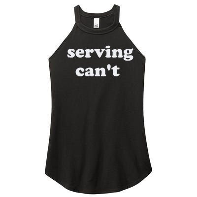 Serving CanT Women’s Perfect Tri Rocker Tank