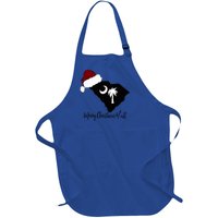 South Carolina Sc Merry Christmas Yall Full-Length Apron With Pockets