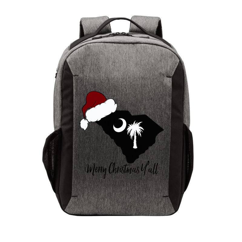 South Carolina Sc Merry Christmas Yall Vector Backpack