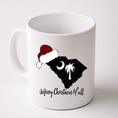 South Carolina Sc Merry Christmas Yall Coffee Mug