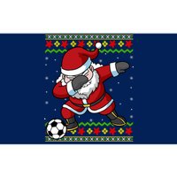 Santa Claus Soccer Dabbing Christmas Bumper Sticker