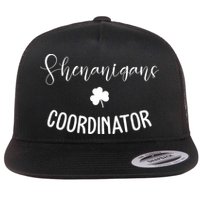 Shenanigans Coordinator Flat Bill Trucker Hat