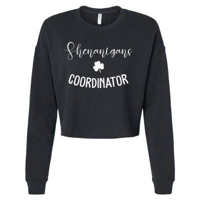 Shenanigans Coordinator Cropped Pullover Crew
