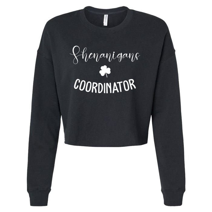 Shenanigans Coordinator Cropped Pullover Crew