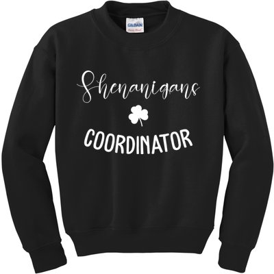 Shenanigans Coordinator Kids Sweatshirt