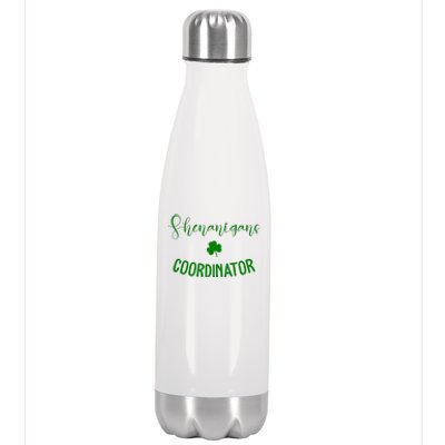 Shenanigans Coordinator Stainless Steel Insulated Water Bottle