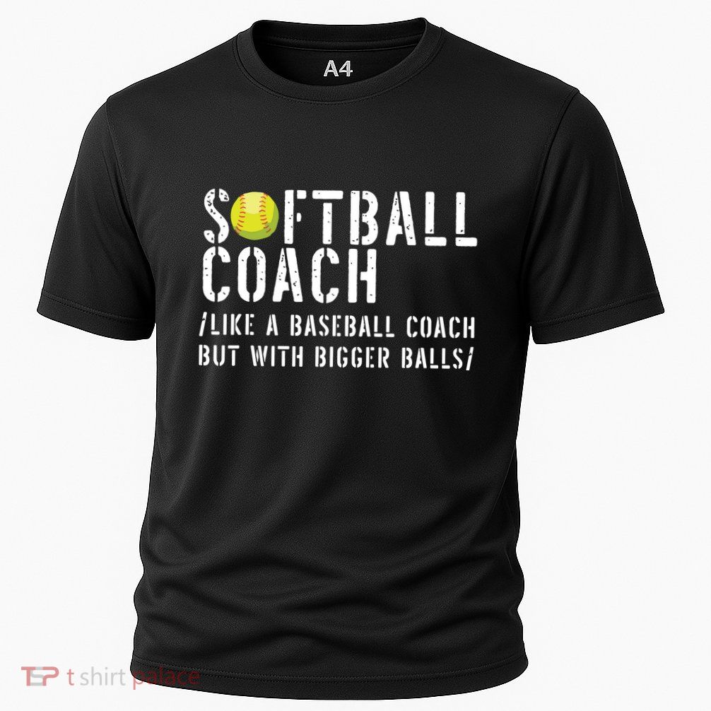 Softball Coach Shirts Softball Dad For Men Softball Coach Performance Shirt
