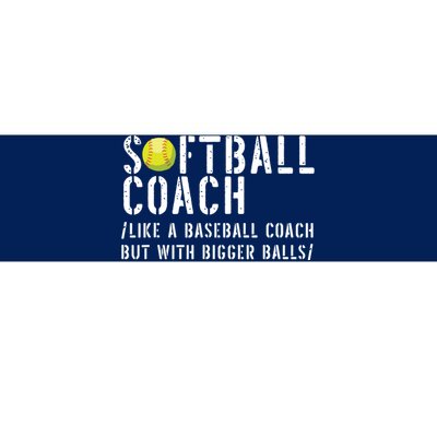 Softball Coach Shirts Softball Dad For Men Softball Coach Bumper Sticker