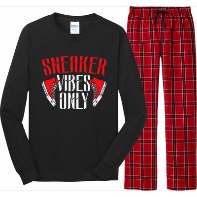 Sneaker Collector Sneakerhead Shoe Lover I Love Sneakers Long Sleeve Pajama Set