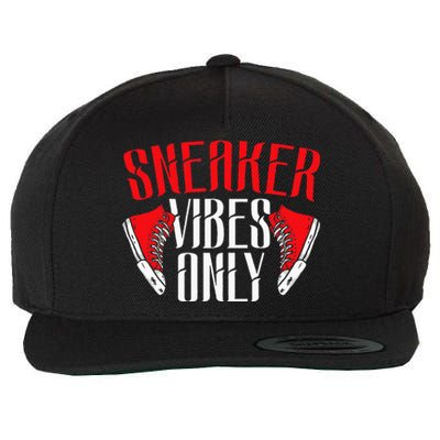 Sneaker Collector Sneakerhead Shoe Lover I Love Sneakers Wool Snapback Cap