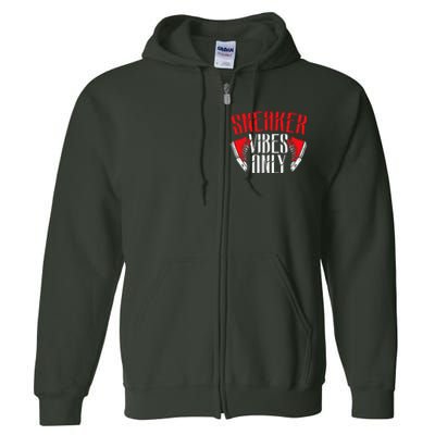 Sneaker Collector Sneakerhead Shoe Lover I Love Sneakers Full Zip Hoodie