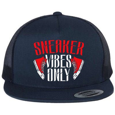 Sneaker Collector Sneakerhead Shoe Lover I Love Sneakers Flat Bill Trucker Hat