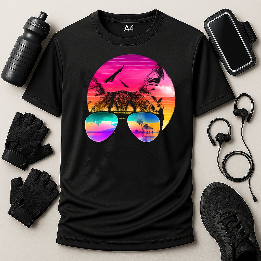 Summer Cat Performance Shirt