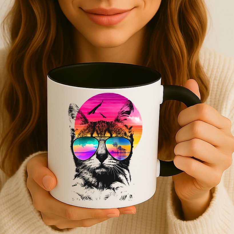 Summer Cat Mug